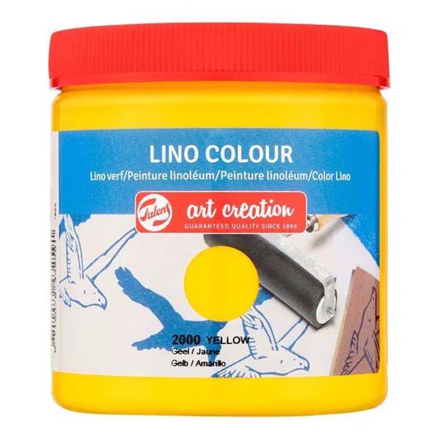 Pintura lin&oacute;leo Talens 250ml amarillo