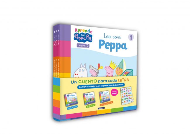 Leo con Peppa. Un cuento para cada letra