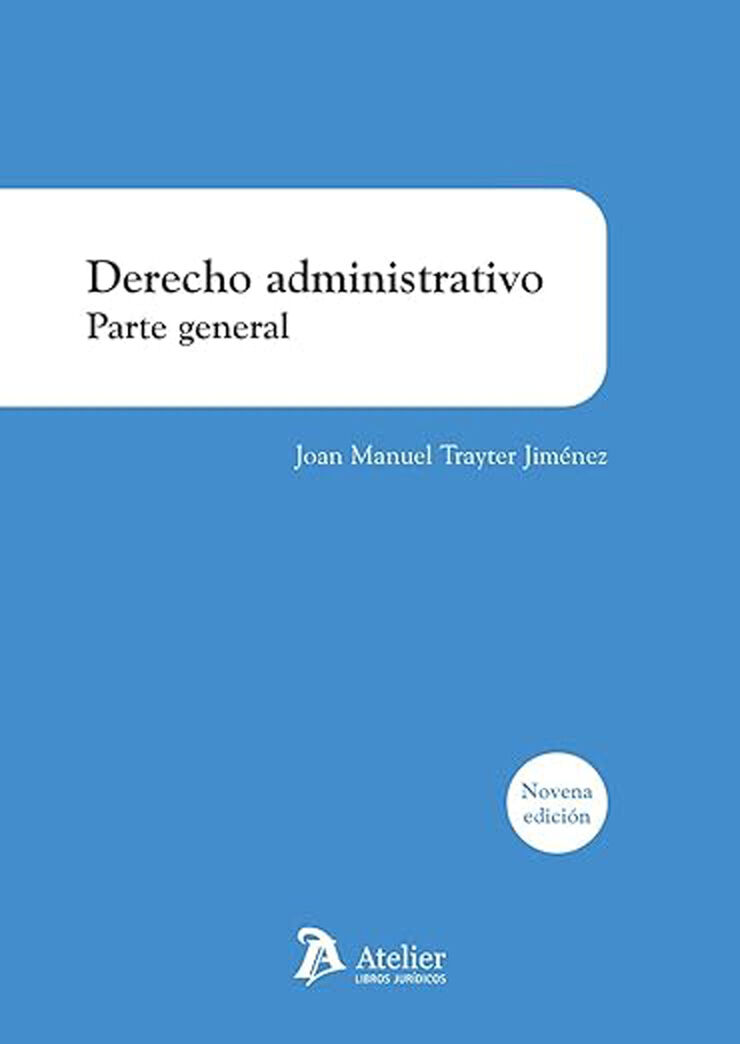 Derecho administrativo parte general 9 edición
