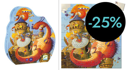 Puzle Vaillant y el dragón