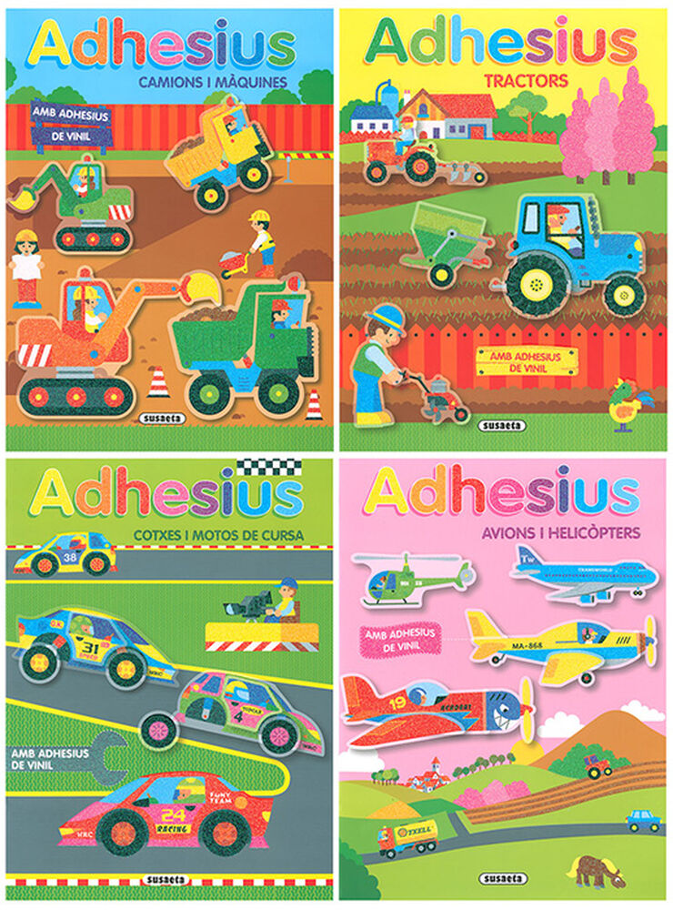 Juguem i construïm amb adhesius de vinil