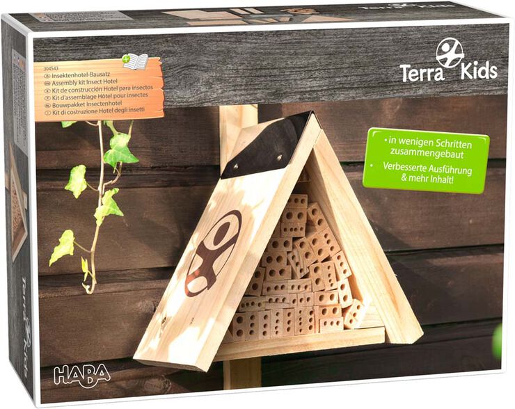 Kit de construcción Hotel de insectos Terra Kids