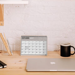 Calendario Miquelrius Mesa A5 Castellano 2027 Chromat