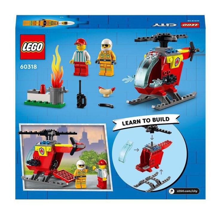 LEGO® City Helicóptero de bomberos 60318