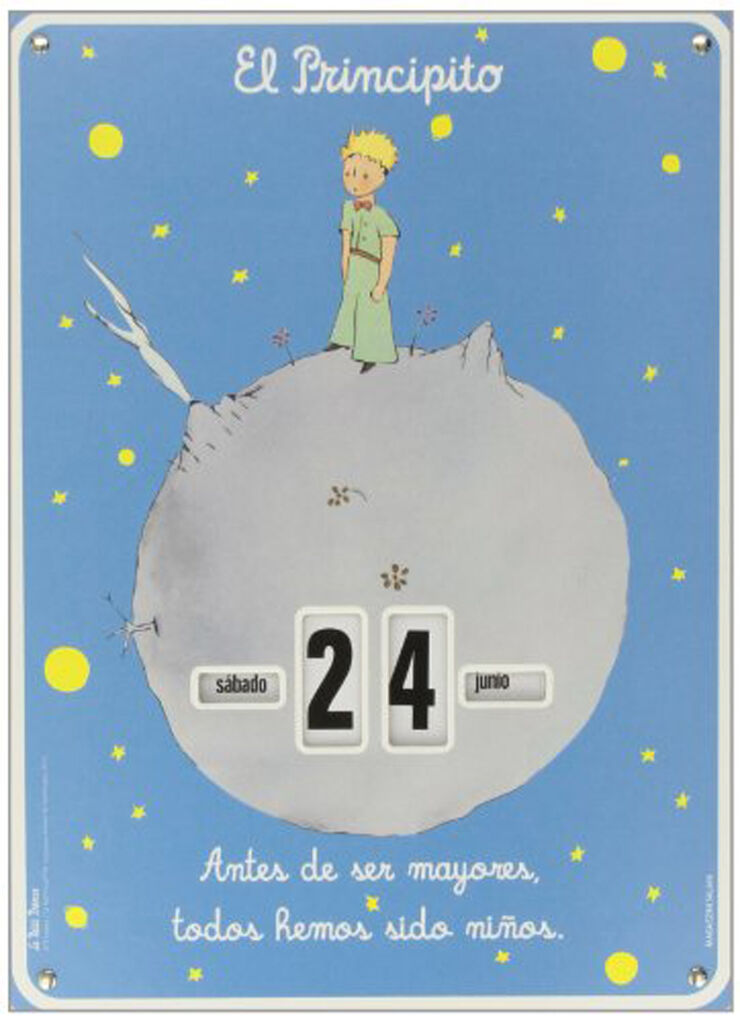 Calendario 2015 El Principito Antes de ser mayores, todos hemos sido niños