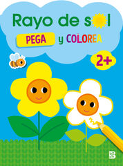 Rayo de sol +2 Pega y colorea Rayo de sol +2 Pega y colorea