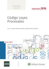 C&oacute;digo de Leyes Procesales 2018
