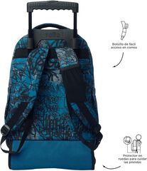 Mochila con ruedas Totto Renglones Urban Graph