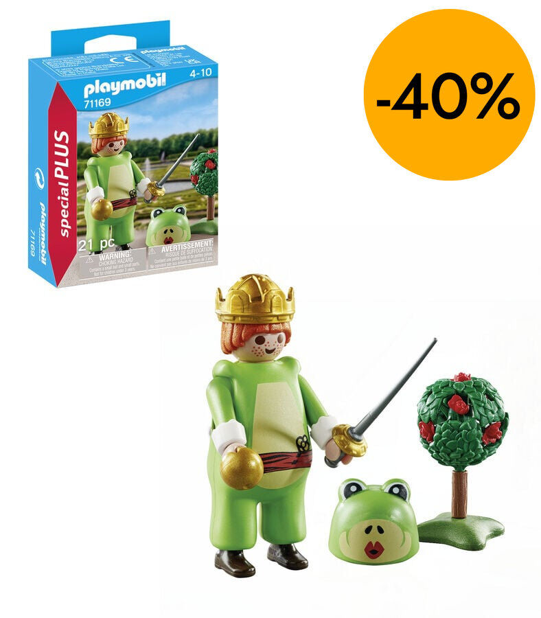 Playmobil Special Plus Pr&iacute;ncipe y rana 71169