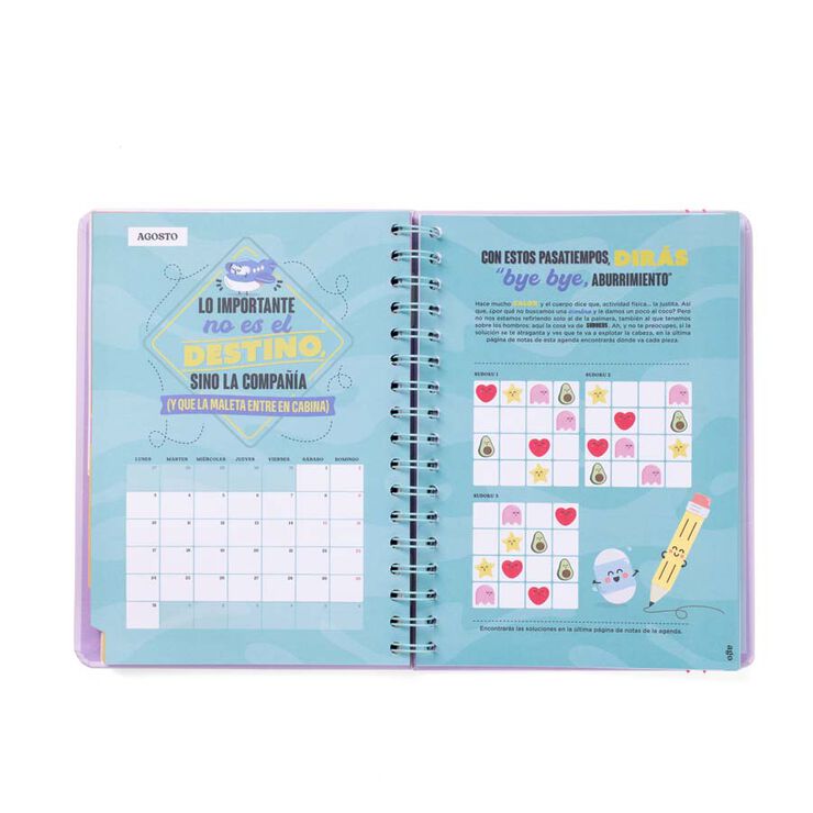 Agenda escolar Mr. Wonderful Wonder setm/vista cas 2025-26 Algo mágico me espera