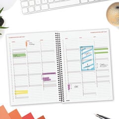 Agenda Finocam Opaque Semana Vista Horizontal 2027 Catal&aacute;n Azul