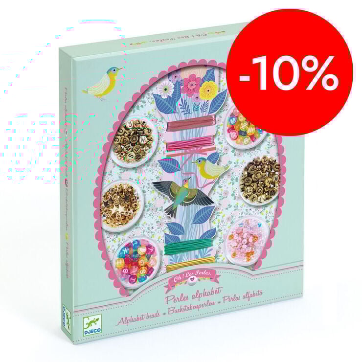 Abalorios Perlas y Alfabeto