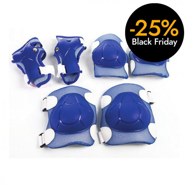 Conjunt Proteccions Amaya Blau 6Pc.