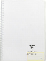 Llibreta espiral Clairefontaine Koverbook A4 160 fulls 5x5
