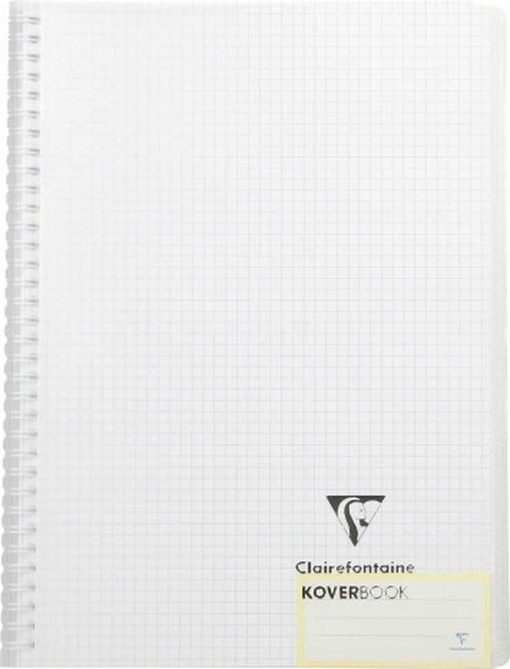 Libreta espiral Clairefontaine Koverbook A4 160 hojas 5x5