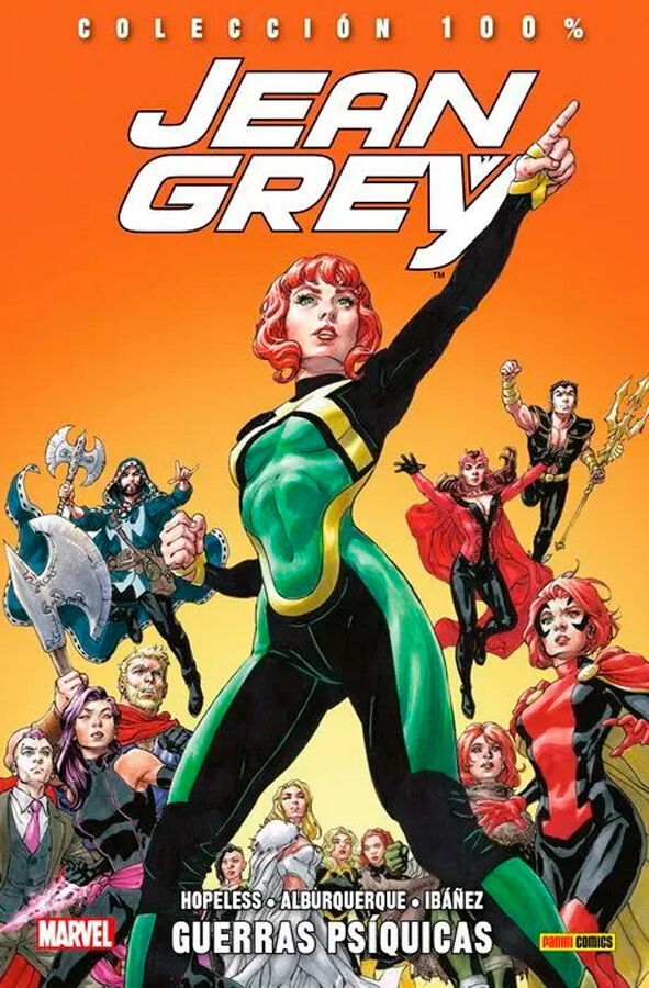 Colecci&oacute;n 100% Jean Grey 2. Guerras Ps&iacute;quicas