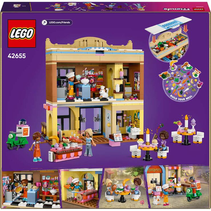 LEGO® LEGO Friends Restaurante y Escuela de Cocina 42655