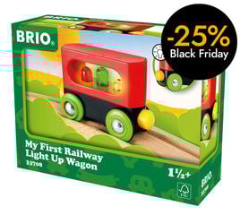 Vagó amb llum Brio El meu primer circuit