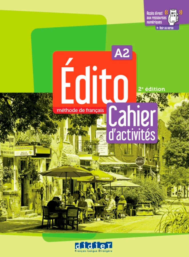 &Eacute;dito A2 &ndash; &eacute;dition 2022-2024 &ndash; Cahier + didierfle.app