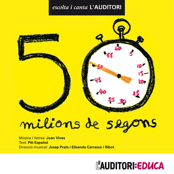 L'Auditori 50 milions de Segons Cantània CD