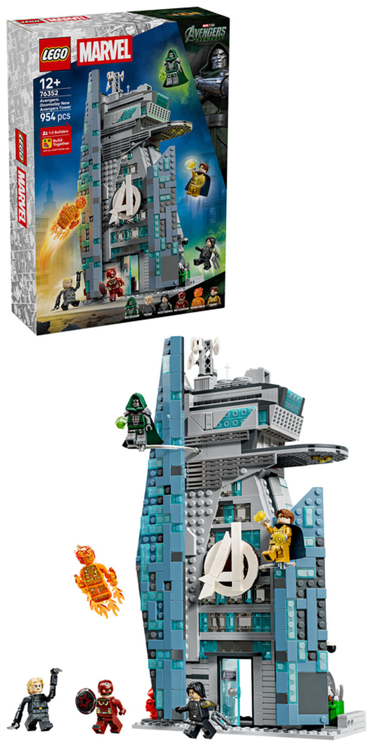 LEGO&reg; Marvel Avengers: Doomsday Nova Torre dels Venjadors 76352