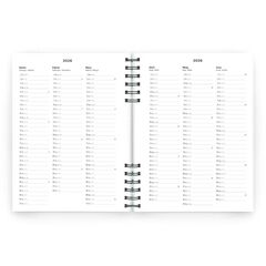 Agenda Miquelrius Plus W-O sem/vista catalán 2026 Basic malva