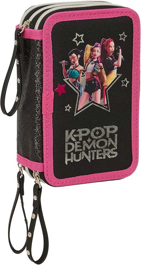 Plumier Triple Safta Energy K-Pop DH 37 Piezas