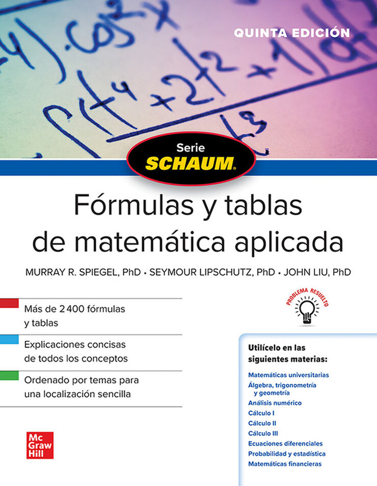 Fórmulas y tablas de matemática aplicada