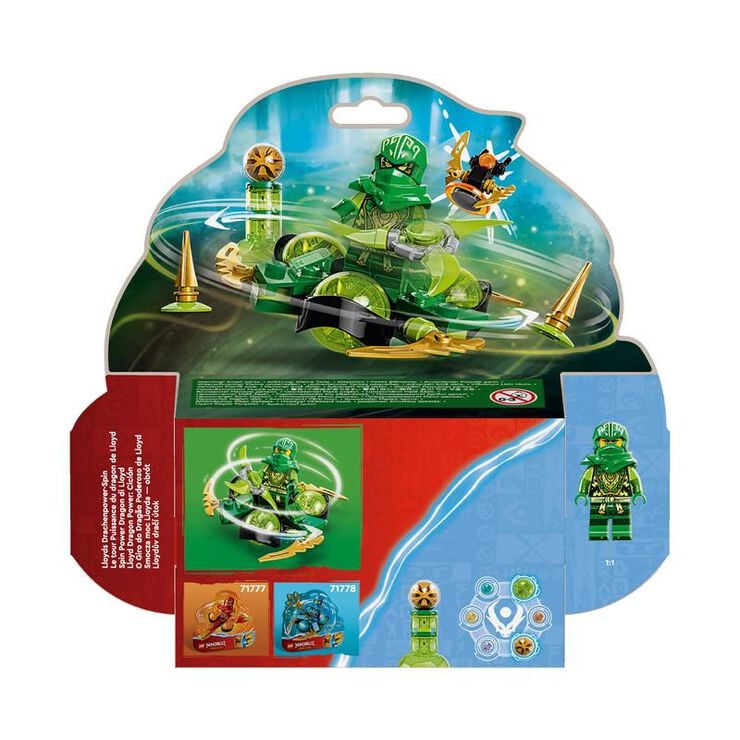 LEGO® NINJAGO Spinjitzu Spin el Poder del Dragón de Lloyd 71779