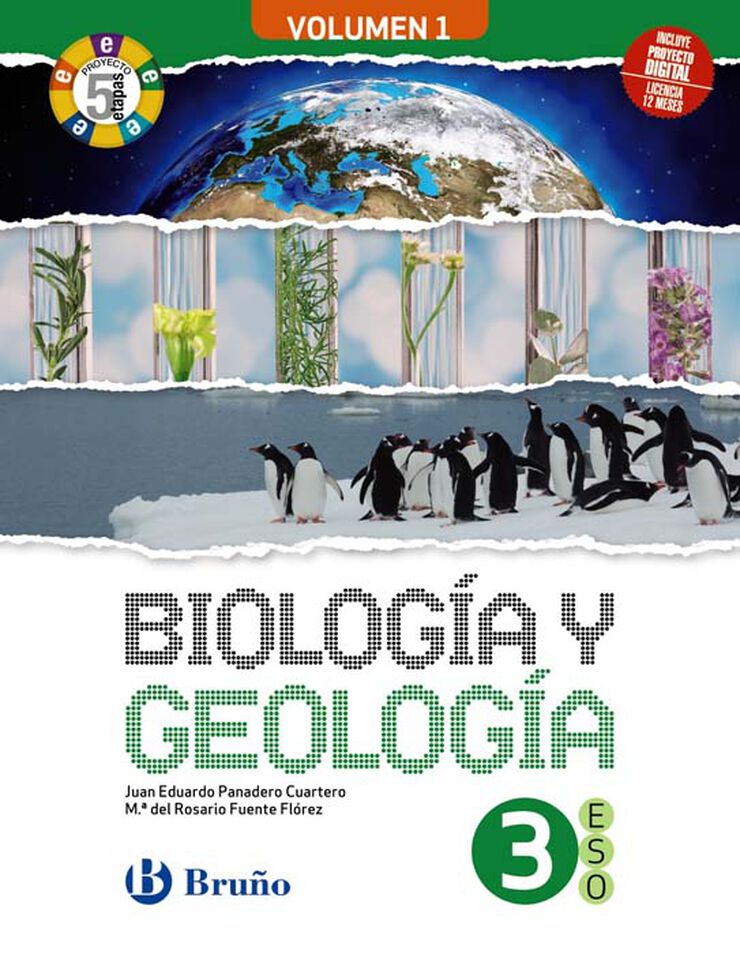 Biologa y Geologa 3 Eso 3 Volmenes Proyecto 5 Etapas