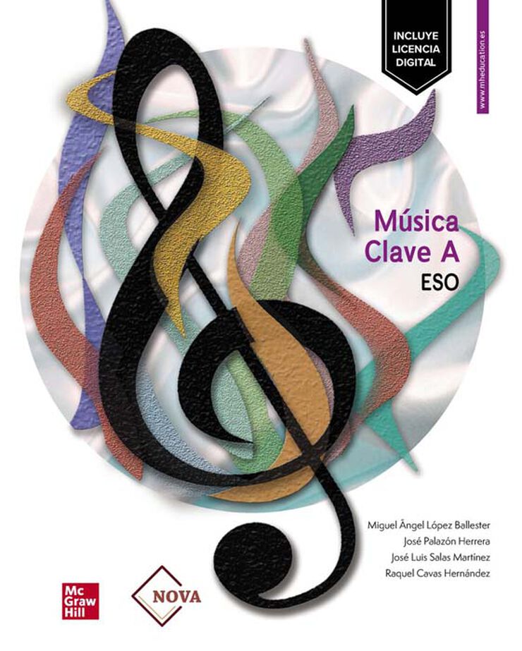 Msica Clave A Nova/+Cd Eso 1 Mcgraw-Hill Text 9788448625597