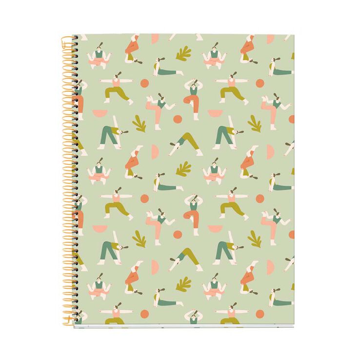 Notebook 4 Miquelrius A4 100 hojas 5x5 Yoga