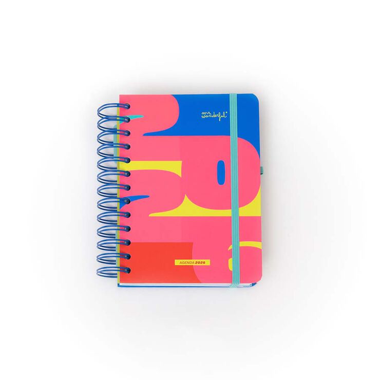 Agenda Mr.Wonderful Petita día/pág 2026 cast Cuando...