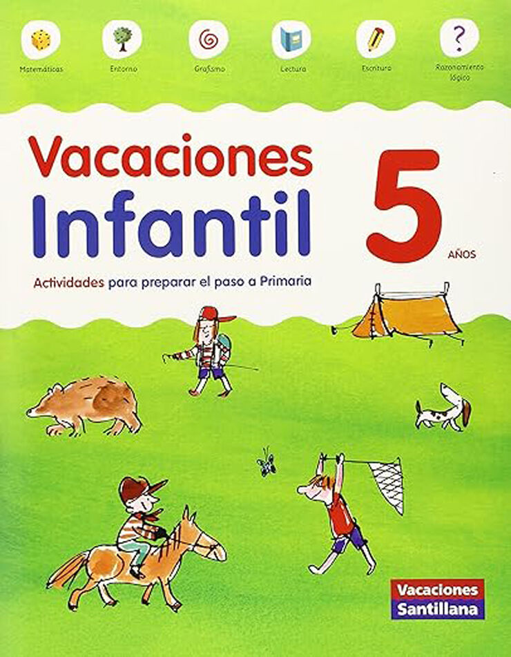 Vacaciones Infantil 5 años Santillana