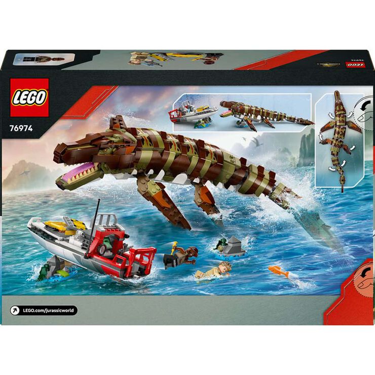 LEGO® Jurassic World Missió Naval: Mosasaurus Construïble 76974