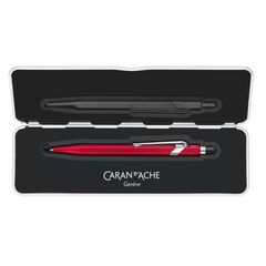 Bolígrafo 849 Caran d'Ache Colormat rojo