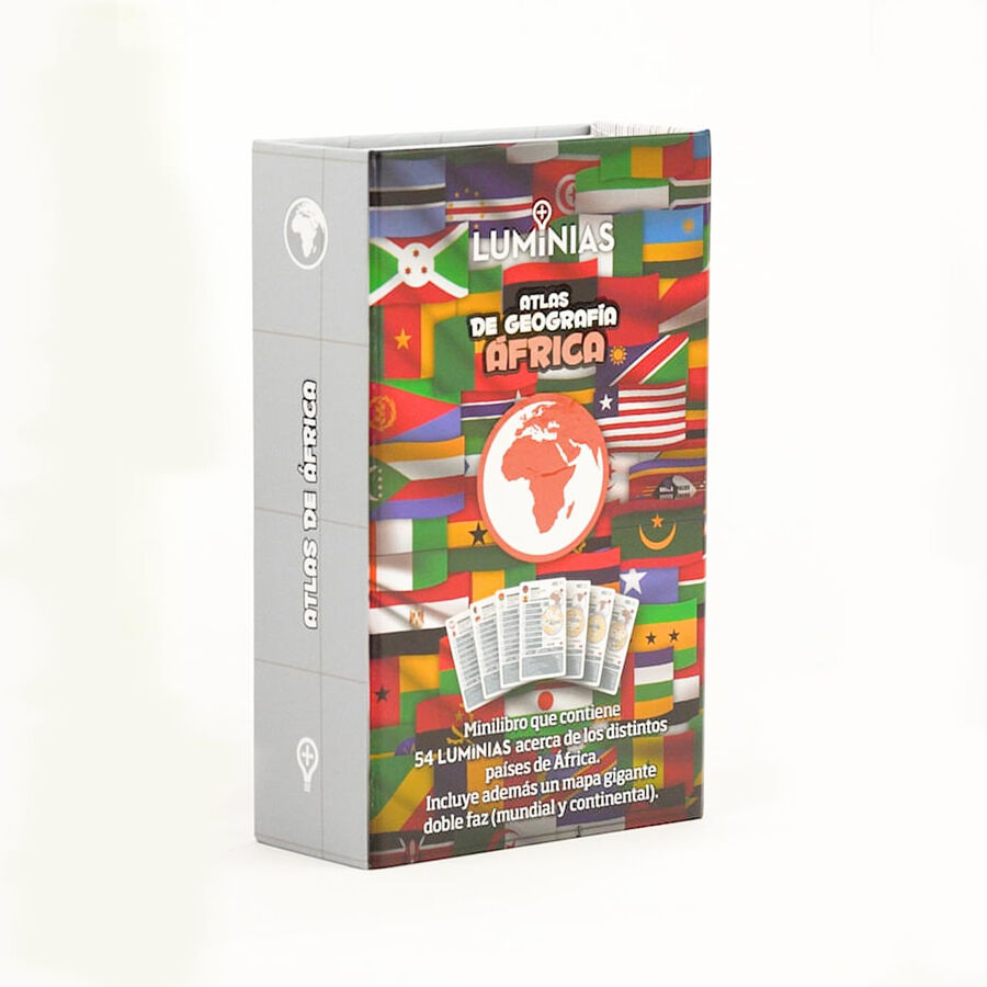 Atlas geograf&iacute;a-&Aacute;frica (Estuche con 52 cartas)