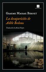La desaparición de Adèle Bedeau La desaparición de Adèle Bedeau
