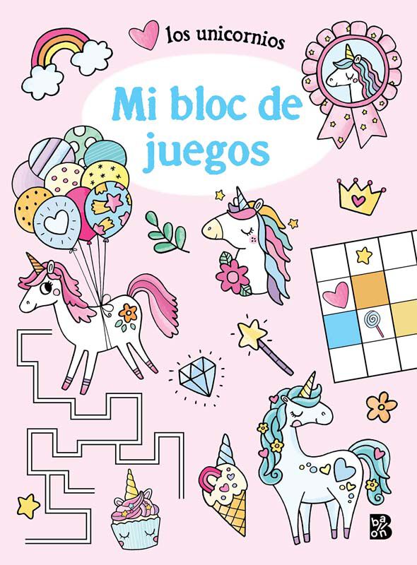 Los unicornios - Mi bloc de juegos