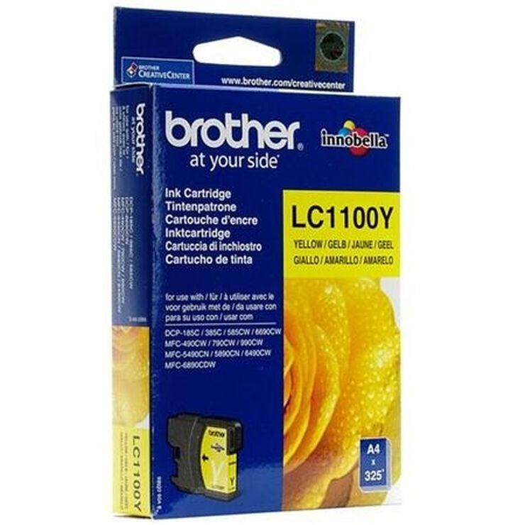 Cartucho original Brother LC1100Y amarillo