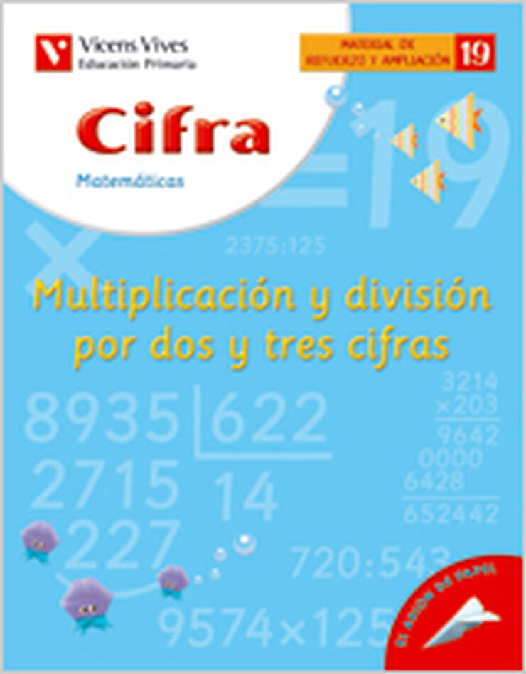 Cifra 19 Multiplicación Divisiónx2 4º Primaria