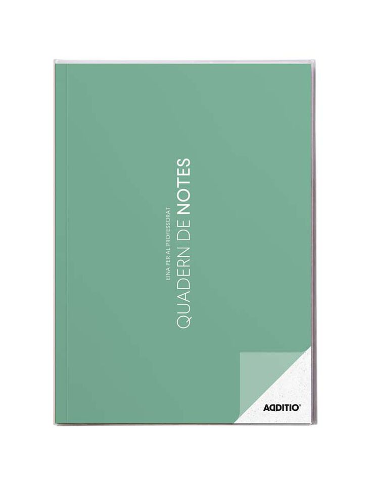 Quadern de Notes de classes A4 Additio català