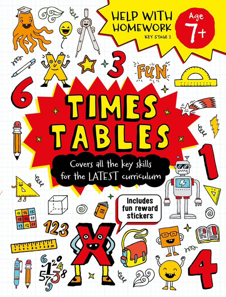 Times Tables (Age 7+) 2N Primària Eng.Education Books 9781788101493
