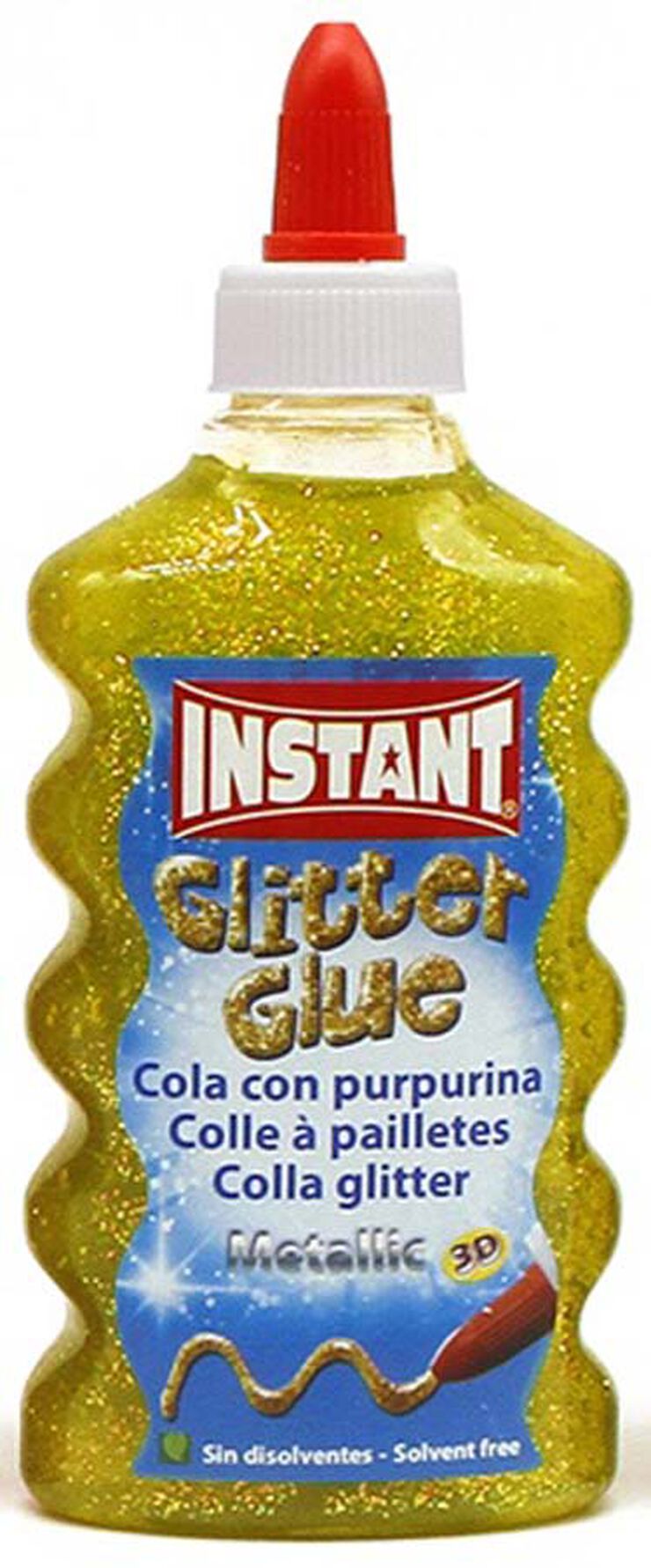Cola Instant Glitter Met&agrave;l&middot;lic 180ml colors assortits