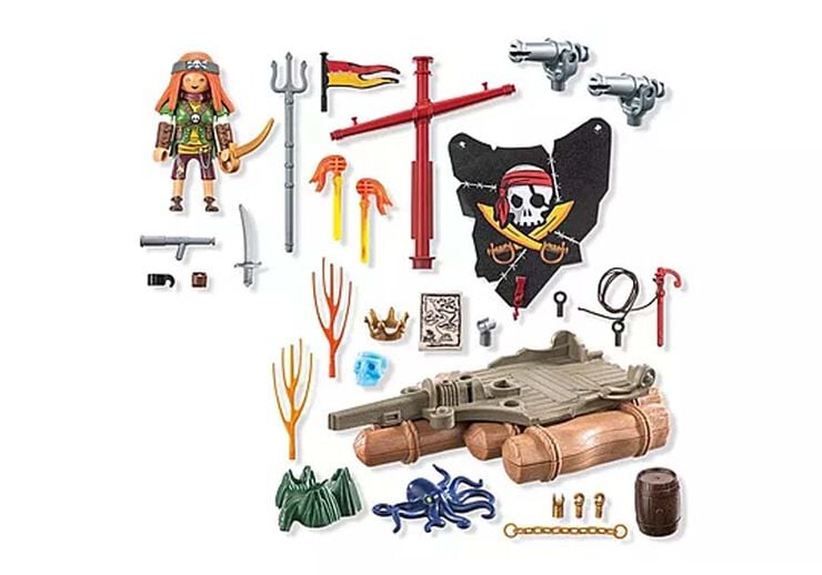 Playmobil Pirates Pirata amb Tresor 71794