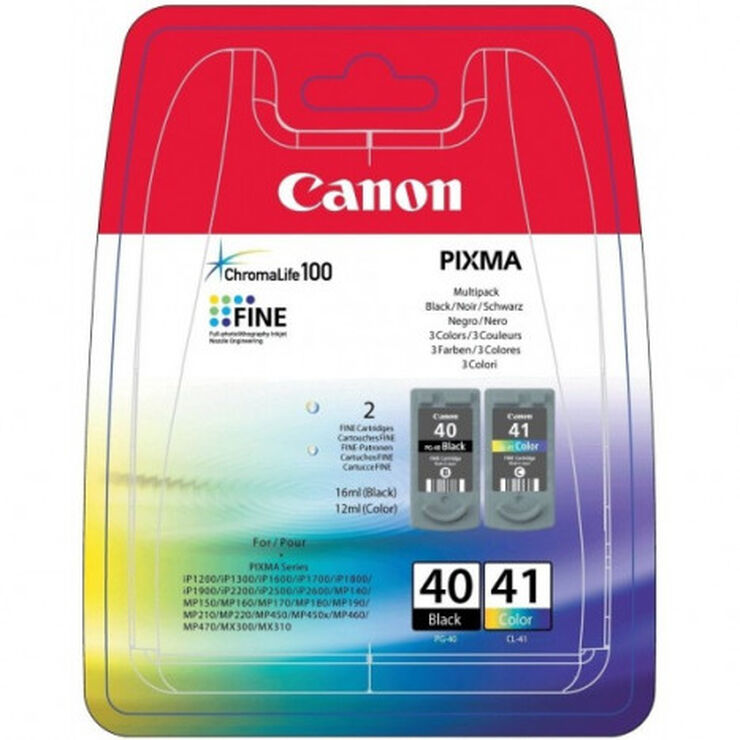 Cartutx original Canon PG40+CL41 Pack 2 colors - 0615B043