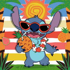 Puzle 3 X 49 peces Disney Stitch