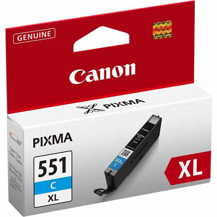 Cartutx original Canon CLI-551C cian - 6509B001