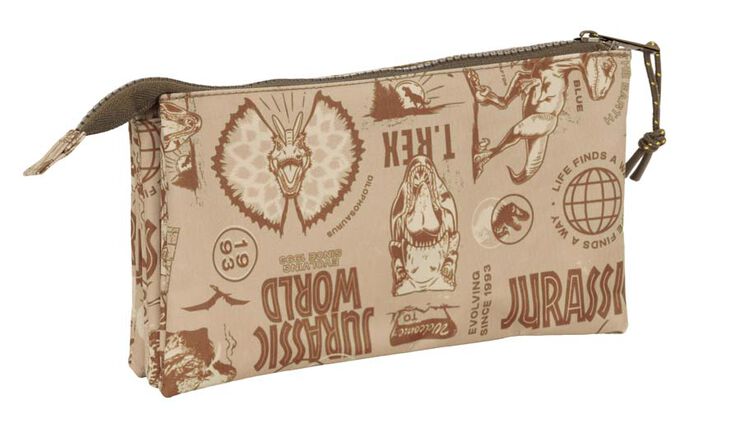 Estuche triple Jurassic World