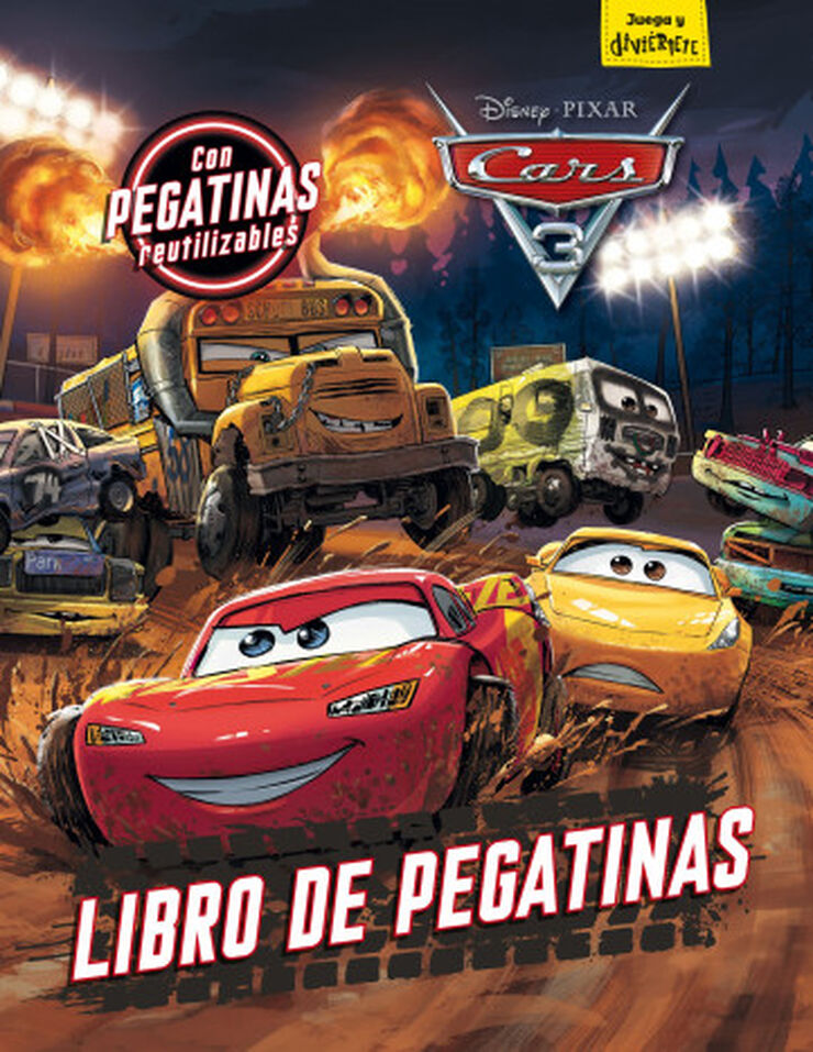 Cars 3. Libro de pegatinas